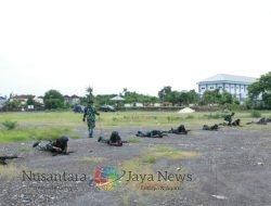 Tingkatkan keamanan, Lanud I Gusti Ngurah Rai Gelar Latihan Patroli Keamanan Pangkalan