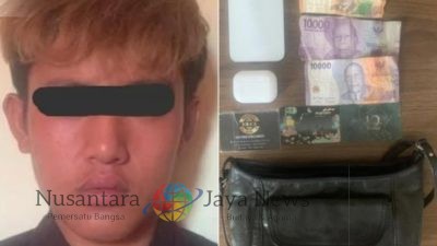Polisi Tangkap Buruh Proyek Pelaku Pencurian di Pantai Pererenan, Mengwi