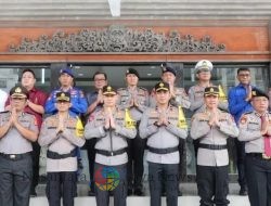 Kapolda Bali Pimpin Upacara Korps Raport KPLB, Kapolres Bandara I Gusti Ngurah Rai Naik Pangkat