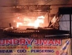 Si Jago Merah Hanguskan Rumah di Kampung Malang Tengah Surabaya