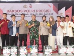Polres Sampang Gelar Baksos Ramadhan, Bagikan 150 Paket Sembako untuk Mahasiswa