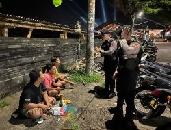 Patroli Biru Unit Raimas Pantau Objek Wisata