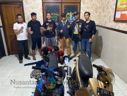 Tim Anti Bandit Polsek Simokerto Gagalkan Aksi Curanmor di Surabaya, Dua Pelaku Ditangkap