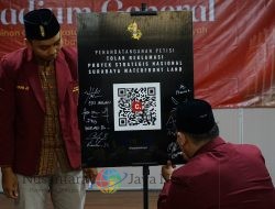 PC IMM Kota Surabaya Tandatangani Petisi Tolak Reklamasi PSN Surabaya Waterfront Land