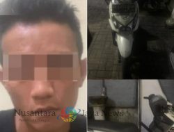 Polisi Tangkap Pelaku Curanmor di Mengwi, Sepeda Motor Ditemukan dengan Plat Palsu