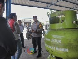 Polres Blitar bersama Pemkab Sidak SPBE Pastikan Stok Gas LPG 3 Kg Aman Jelang Ramadhan