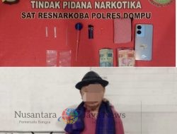 Tak Jera Berjualan Narkotika, Oknum Pensiunan PNS di Dompu Kembali di Ringkus Polisi