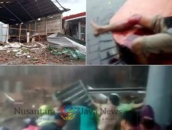 Puting Beliung, Bangunan Dekat SPBU di Sukomanunggal Roboh, Dua Pemotor Jadi Korban