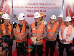 Sukseskan Program MBG Polda Jatim Bangun Gedung SPPG di SPN