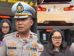 Viral BMW Berplat Tak Senonoh N 3 NEN di Malang, Polisi Amankan dan Tilang Pengemudi
