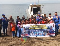 Tingkatkan Kesehatan Masyarakat Pesisir, Satpolairud Polres Dompu Gelar Klinik Terapung
