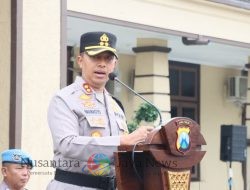 Kapolres Kediri Kota Pimpin Upacara Peringatan Hari Kesadaran Nasional