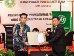 Ricco Yubaidi Terpilih sebagai Ketua IPPAT Kota Surakarta, Usung Visi Digitalisasi dan Kemitraan Strategis