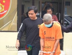 Polres Pamekasan Amankan Tersangka Pencuri Kotak Amal Masjid