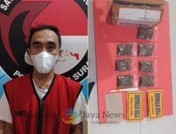 Edarkan Ganja di Pabean Cantian, Pria 37 Tahun Ditangkap Polrestabes Surabaya