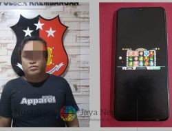 Polsek Krembangan Amankan Pelaku Judi Online di Kedai Kopi de Genk
