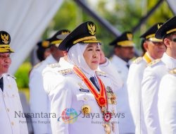 Khofifah-Emil Dilantik Gubernur-Wagub Jatim, Siap Wujudkan Nawa Bhakti Satya dengan Asta Cita