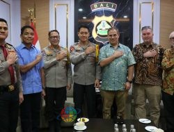 Kapolda Bali Terima Audiensi Konsulat Jenderal Amerika Serikat Bahas Keamanan Wisatawan
