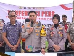 Polres Bangkalan Musnahkan Barang Bukti Bahan Peledak Hasil Operasi Pekat Semeru 2025