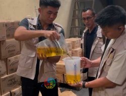 Sidak Di Gudang PT. Buana Mas Makmur Sentosa Satgas Pangan Ingatkan Takaran & Kestabilan HET Minyakita