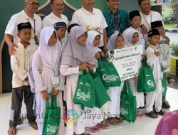 Sambut Idul Fitri 2025 Pegadaian Kanwil Denpasar Santunin anak Yatim dan Gelar Bazar UMKM