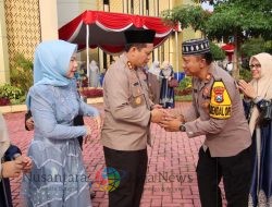 Polres Sumenep Gelar Sholat Ied dan Halal Bihalal Idul Fitri 1446 H