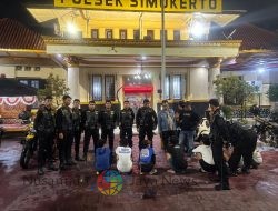 Tim 3 Jogoboyo 97 Sat Samapta Polrestabes Surabaya Amankan 8 Pemuda Pelaku Tawuran