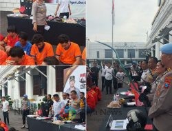 Polrestabes Surabaya Ungkap 17 Kasus Kejahatan Jalanan di Bulan Ramadan, 24 Tersangka Diamankan