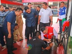 Polres Malang Sidak SPBU, Pastikan Stok BBM Aman Jelang Idul Fitri 1446H