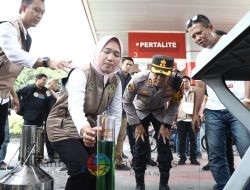 Pastikan Kualitas BBM, Polres Gresik dan UPT Metrologi Gelar Sidak di sejumlah SPBU