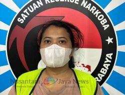 Polrestabes Surabaya Tangkap Pengedar Sabu, Amankan 6,3 Gram dan Buru Pemasok