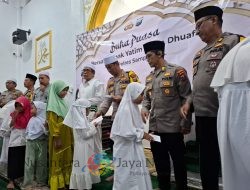 AKBP Hartono Ajak Anak Yatim Dan Kaum Duafa Buka Puasa Bersama Di Mapolres Sampang