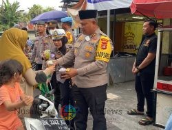 Pimpin Sholat Subuh di Masjid Baiturrahman Petang, Kapolres AKBP Arif Beri Pesan Kamtibmas