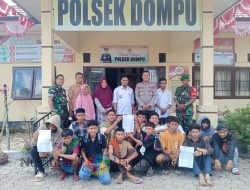 Polsek Dompu Turun Tangan Mediasikan Kelompok Pelajar SMAN 3 Yang Tawuran