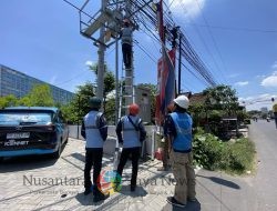 Langkah Preventif PLN Icon Plus Lakukan Perapihan Kabel Ilegal untuk Tingkatkan Keselamatan dan Estetika Kota Kediri