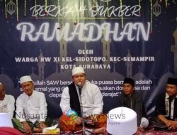 Warga RW XI Sidotopo Menyelenggarakan “Berkah Bukber Ramadhan” Bersama Jama’ah Cangkir Al Ishaqi