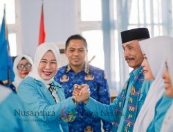 Ny. Onti Farianti Bambang Firdaus Melantik Pengurus Himpaudi Dompu Periode 2025-2029