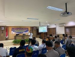 Tingkatkan Profesionalisme Personel, Polres Badung Gelar Latihan Pra-Operasi Ketupat Agung 2025