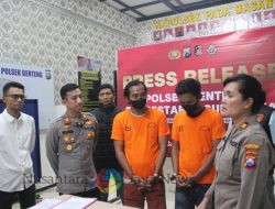 Dua Pencuri Motor Spesialis Kunci T Dibekuk Polsek Genteng