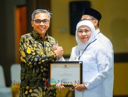 Pemprov Jawa Timur Menerima Penghargaan dari KPK, Gubernur Khofifah : Komitmen Pencegahan Korupsi Menjadi Nafas Pemprov dan Kabupaten/Kota Se-Jatim