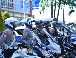 Polres Gresik Gelar Apel Pasukan Operasi Ketupat Semeru 2025, Wujud Sinergi Pengamanan Mudik Lebaran
