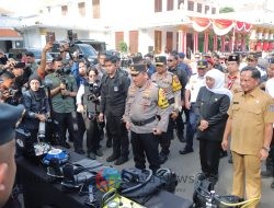 Ikut Apel Ketupat 2025 Bersama Kapolri. Gubernur Khofifah Pastikan Lebaran di Jatim Aman dan Lancar
