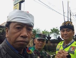 Upacara Meguak-guakan di Desa Adat Kintamani Berlangsung Khidmat, Babinkamtibmas dan Babinsa Bersinergi dengan Pecalang