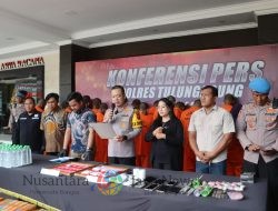 Polres Tulungagung Ungkap 16 Kasus Narkotika dan Miras, Amankan 25 Tersangka