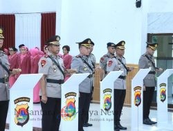 Kapolda NTB Pimpin Sertijab Wakapolda dan Sejumlah Pejabat Utama Di Lingkup Polda NTB.