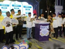 Tradisi Kontes dan Lelang Bandeng Kawak 2025 diGresik Berlangsung Meriah dan Kondusif