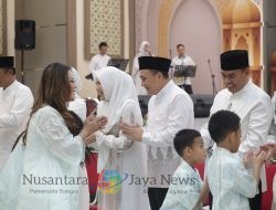 Sambut Idul Fitri Polda Jatim Laksanakan Sholat Id dan Gelar Halalbihalal
