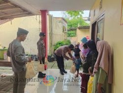 Bukan Sekedar Buka Bersama, Polsek Klampis Polres Bangkalan Gelar Bakti Sosial Di Penghujung Ramadhan