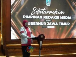 Gubernur Khofifah Apresiasi Peran PWI Jatim dan Pimred dalam Penyampaian Informasi