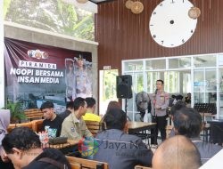 Ngopi Bareng Insan Media dan Pegiat Medsos, Kapolres Trenggalek Dorong Sinergitas untuk Kamtibmas